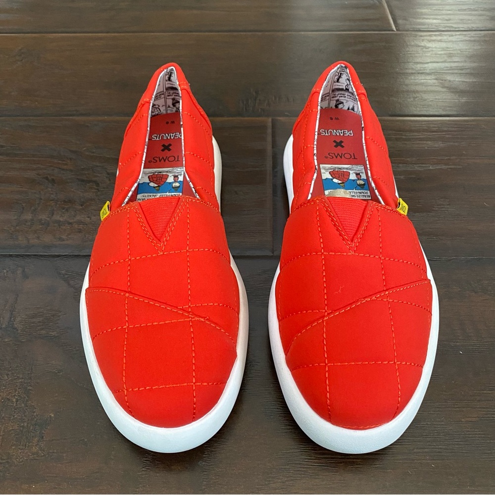 Toms X Peanuts Charlie Brown Inside Design Women's Al… Gem